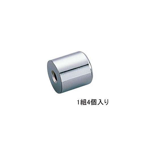 真鍮両面ダボ 13号 20ｘ20 バフCr（4個入）