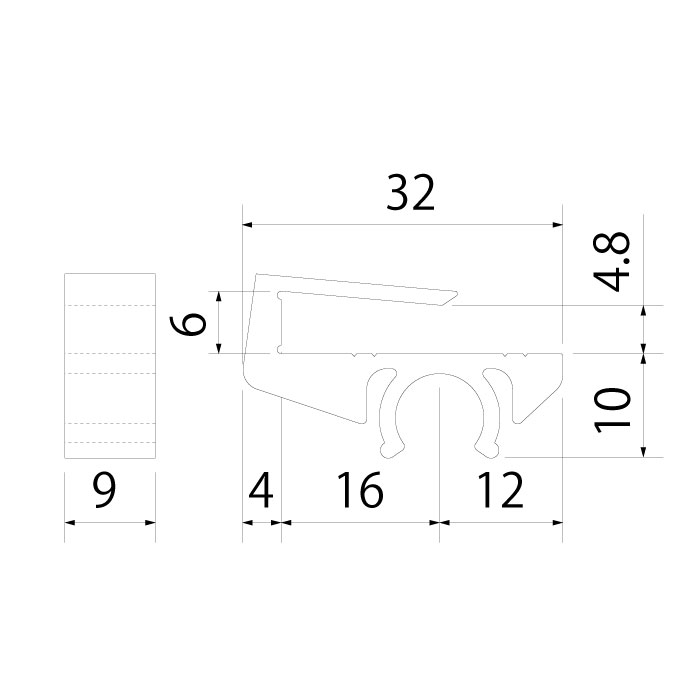□グラフィックス 9ミリダボ 5・6ミリ硝子(4個入 □グラフィックス 9ミリダボ 5・6ミリ硝子(4個入