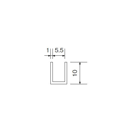 *ｱﾙﾐ 破損止 ﾊﾞﾌE 5ｘ1890