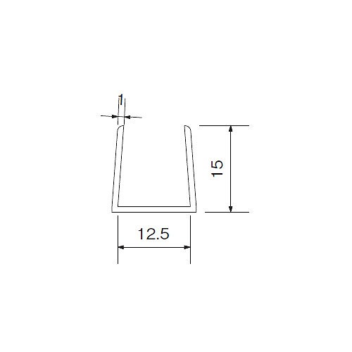 ビニール 透明破損止 12x3000