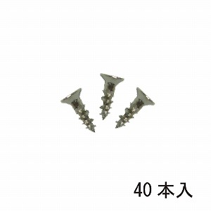 *手掛付品名差 Ni（ニッケルメッキ）用ビス (40本入）