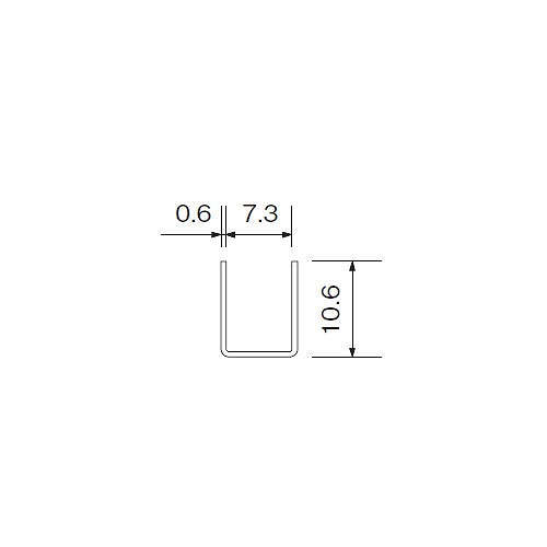 ステン 破損止 HL（ヘアーライン） 7x2000