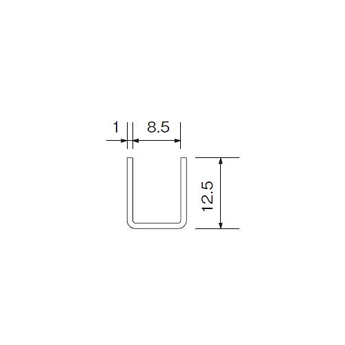 ステン 破損止 HL（ヘアーライン） 8-1x3000