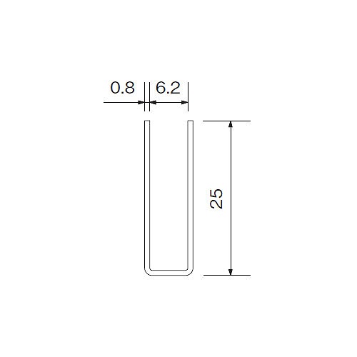 ステン 破損止 #800 5x25x2000